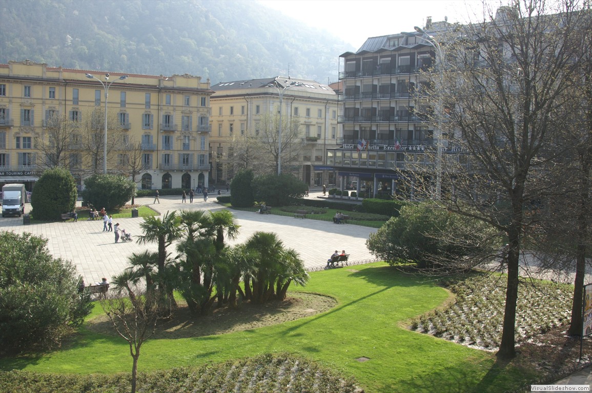 dall'hotel piazza Cavour